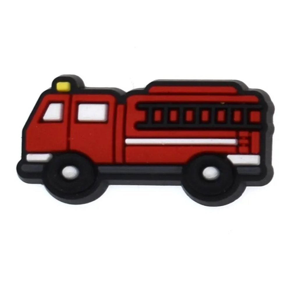 Fire Truck Croc Charm